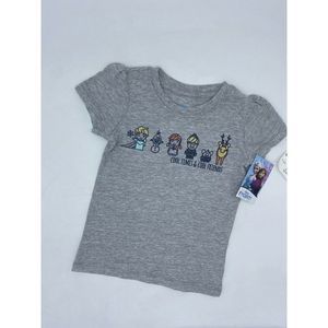 Toddler Girls Disney Frozen 'Cool Times Cool Friends Graphic T-Shirt 2T 3T 4T 5T